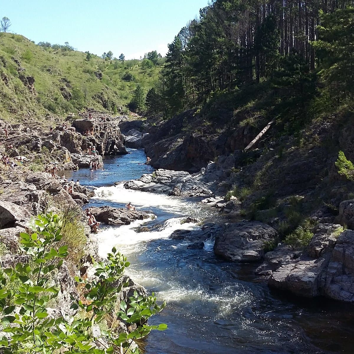 Río en El Durazno, Calamuchita